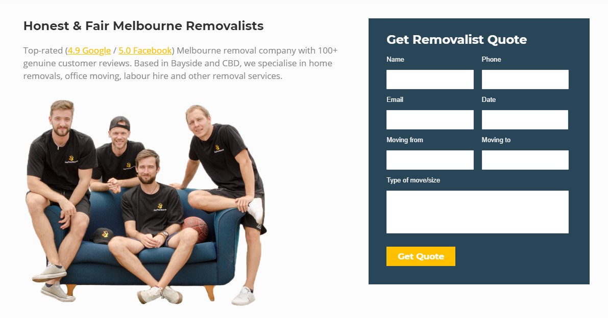 Catnapweb Easy Peasy Removals System of smart forms